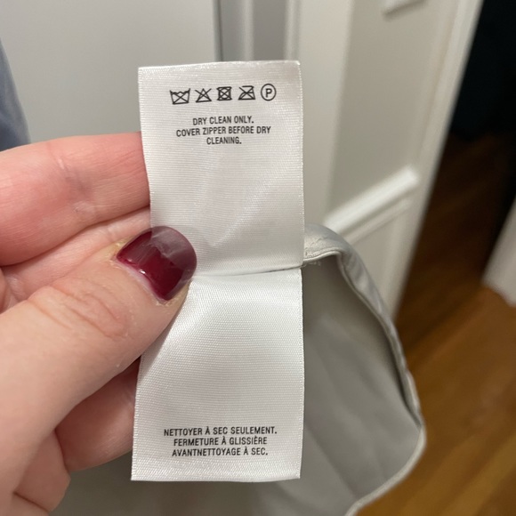 BHLDN Midi Slate Blue Cocktail Dress - Picture 4 of 8